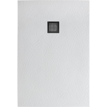 Душевой поддон из искусственного мрамора BELBAGNO TRAY-MR-UNO-AH-100/80-35-W-NO