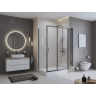 Душевой уголок BELBAGNO UNO-195-AH-1-110/90-C-NERO