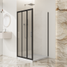 Душевой уголок BELBAGNO UNO-195-AHF-31-120/80-C-NERO