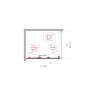 Душевой уголок BELBAGNO UNO-195-AHF-31-90/70-C-Cr